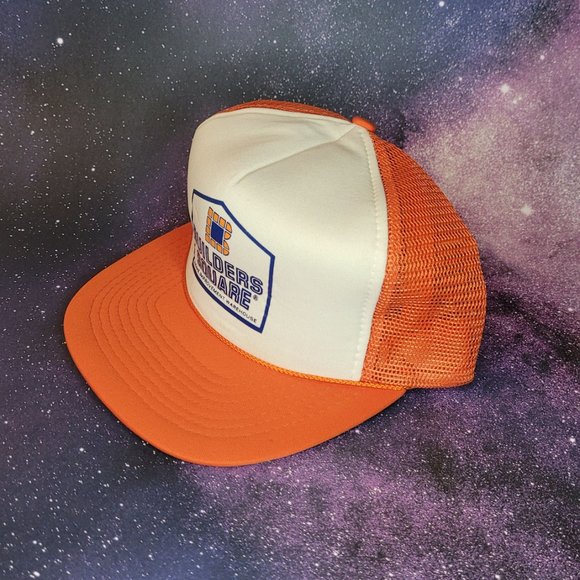 Vintage 80's Original Builders Square Home Improvement Snapback - Picture 2 of 4